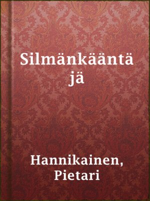 cover image of Silmänkääntäjä